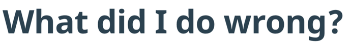 Absolutely Nothing.
