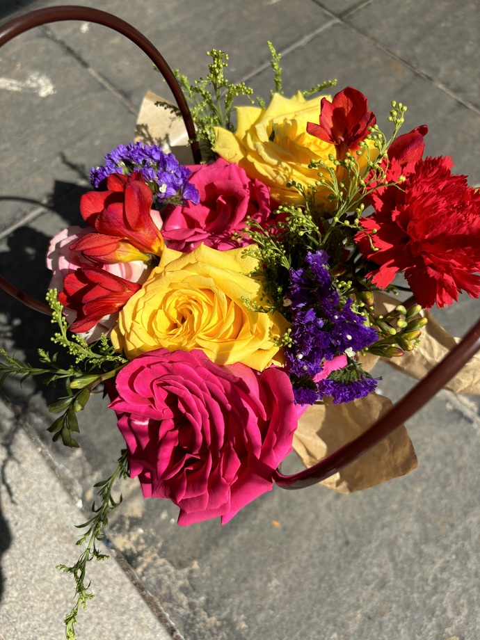 Do you like my flower bouquet?