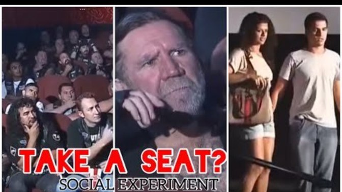 Funny Experiment: Would you take a seat?