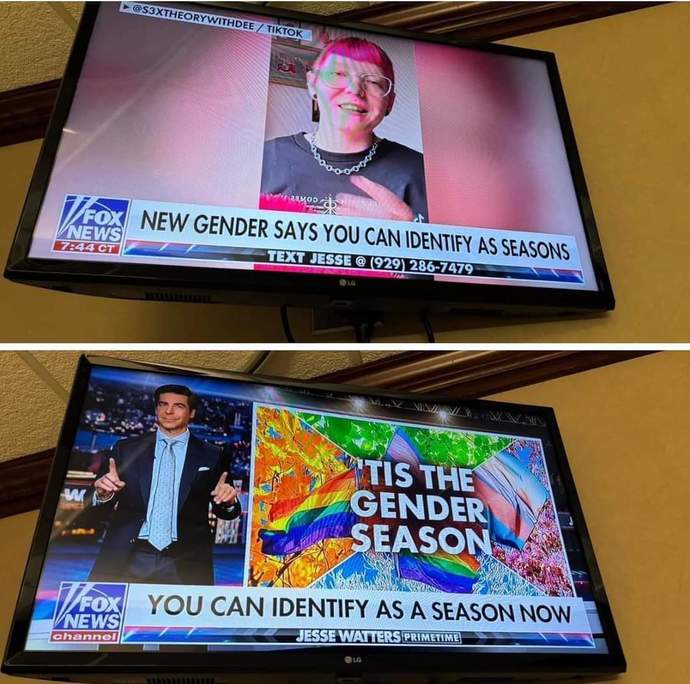 Can you identify as Seasons of the year now?