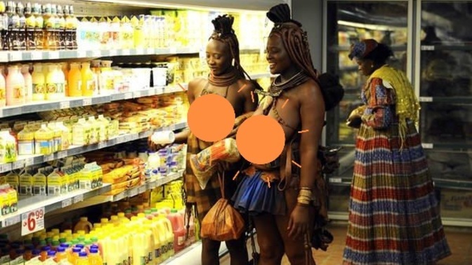 Why is it okay for black tribes to walk around naked in Africa where they please, but not anyone else?
