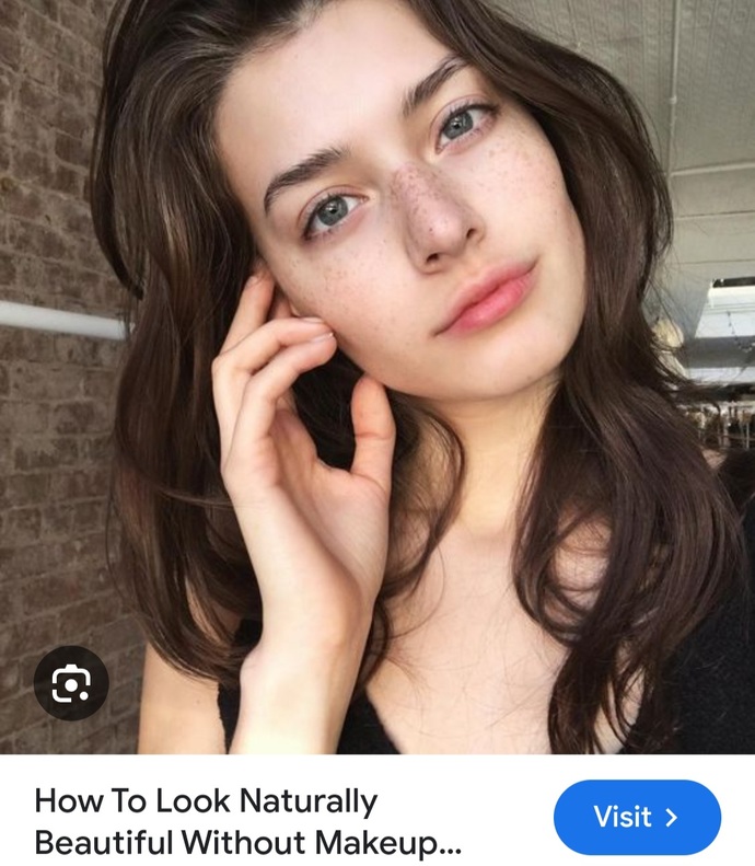 Makeupless Girl