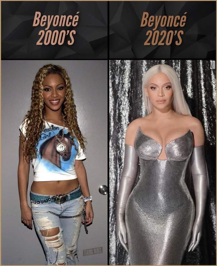 Is Beyonce trying to be White?