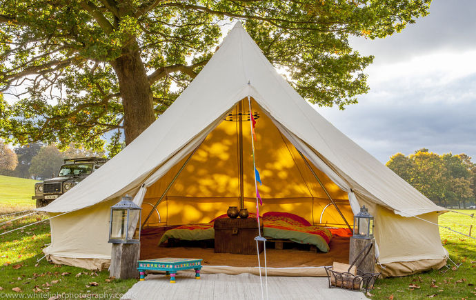 How are these 2 types of tents called?