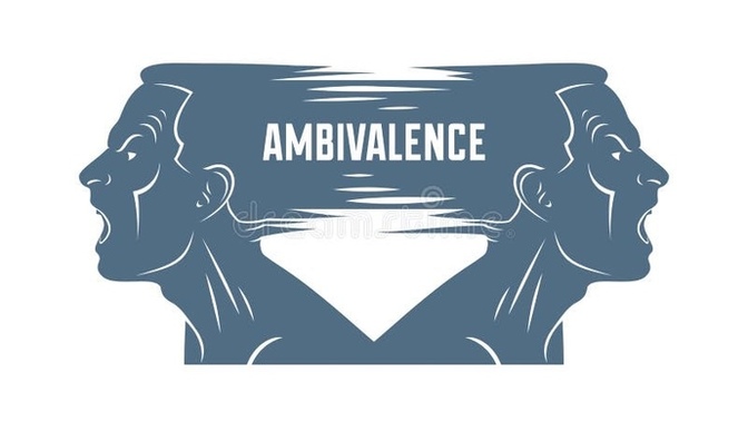 Have you ever been violently ambivalent?
