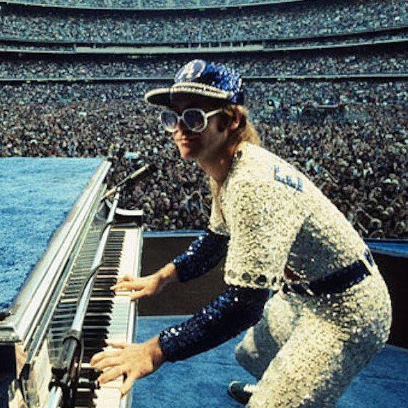 How popular was Elton John in the 70s?