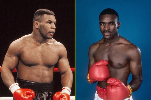 Why is Mike Tyson ranked above Holyfield?