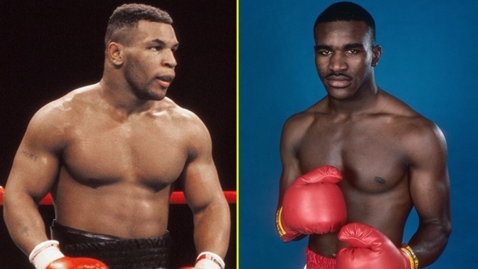 Why is Mike Tyson ranked above Holyfield?