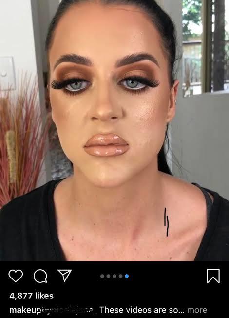 Would you mind telling me your thoughts about these images below, especially about their make-up?