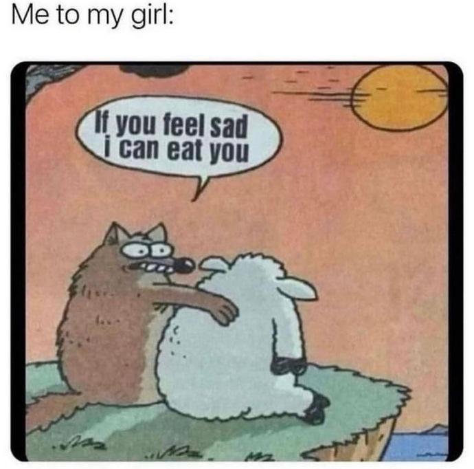 How do you cheer up your loved one when they’re sad?