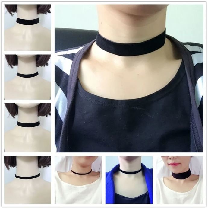 What kind of vibes do chokers give off?
