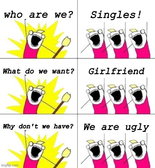 Hey fellow ugly singles. How do you spend your time?