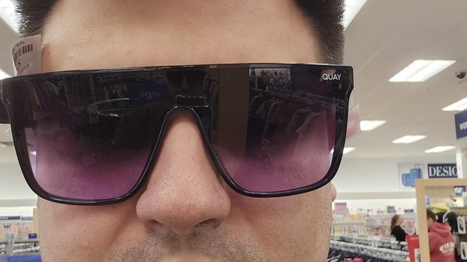 Are these sunglasses too feminine for a guy?