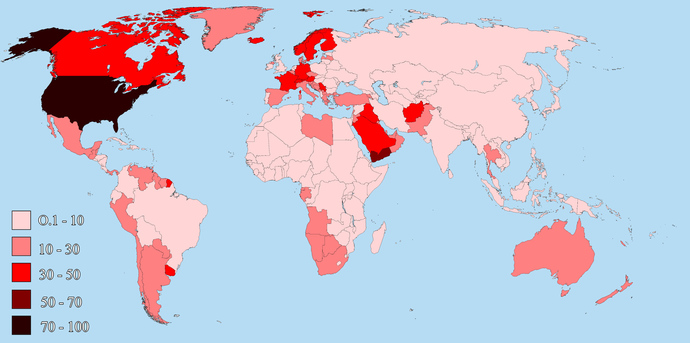 What does it say about the US that we have the same gun crime rates worse than some third world countries?
