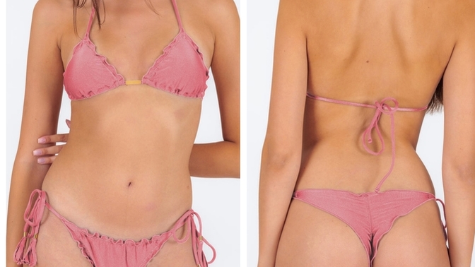 Which one of these pink bikini do you like the most?