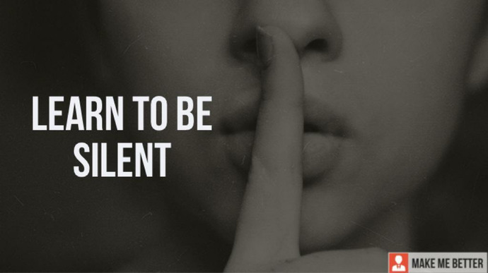 Do you think you could be silent for a whole day?