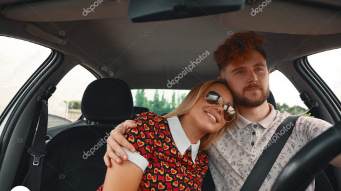 Why would he side hug me in a car?