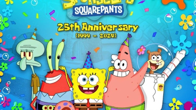 Did you know: Today is the 25th anniversary of the debut of SpongeBob SquarePants?