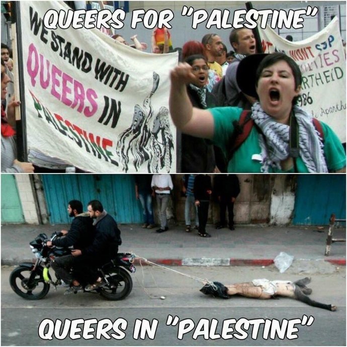 Are LGBTQ people who support Hamas oblivious?
