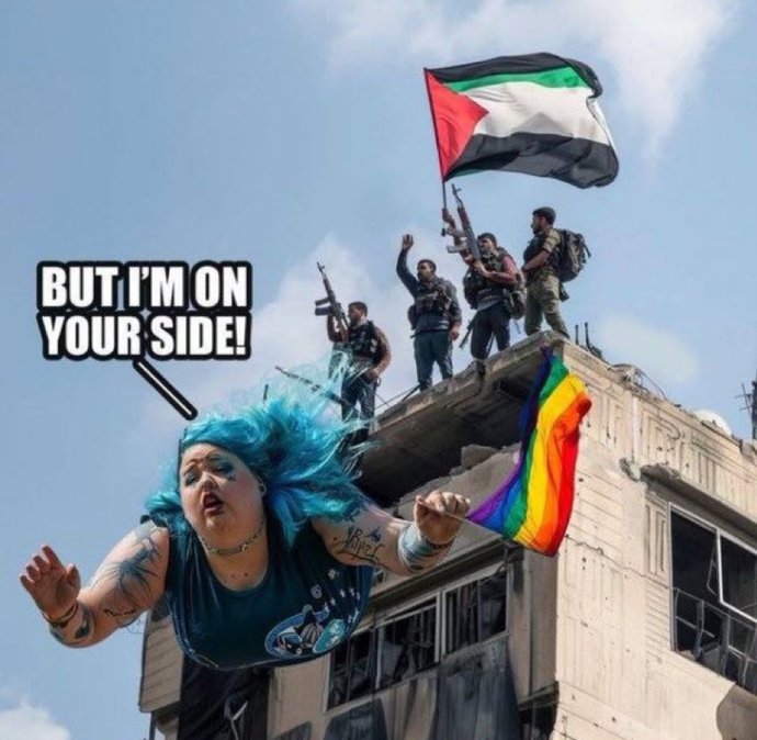 Are LGBTQ people who support Hamas oblivious?