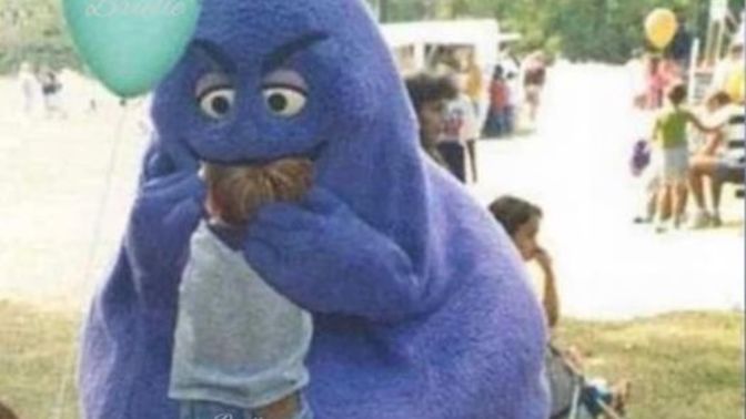 What would you do if Grimace from McDonalds did THIS to YOUR kid?