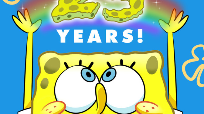25 years ago today in 1999: Spongebob Squarepants premiered on Nickelodeon (right after the Kids' Choice Awards)?
