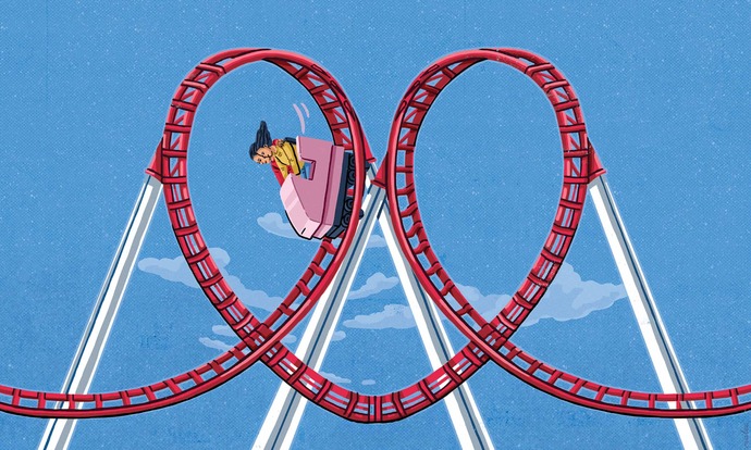 How do you deal with the ups and downs of a relationship?