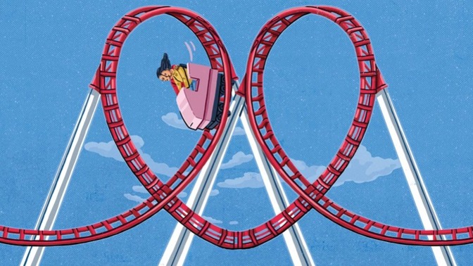 How do you deal with the ups and downs of a relationship?