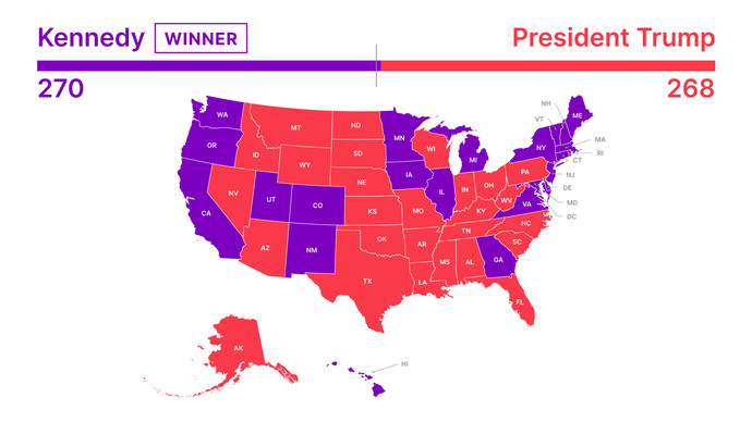 Surprise surprise, Kennedy isnt a spoiler candidate helping Trump, turns out Biden is the spoiler candidate?