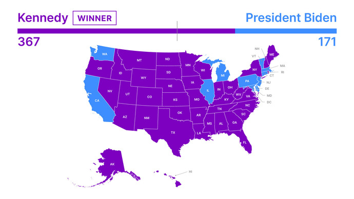 Surprise surprise, Kennedy isnt a spoiler candidate helping Trump, turns out Biden is the spoiler candidate?