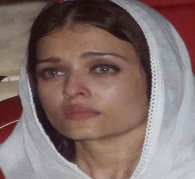 Aishwarya Rai s makeup look for her fathers funeral