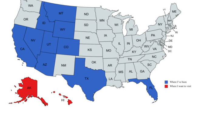 Girls, Do you think it’s strange I’m afraid to cross state lines with states I haven’t been to?