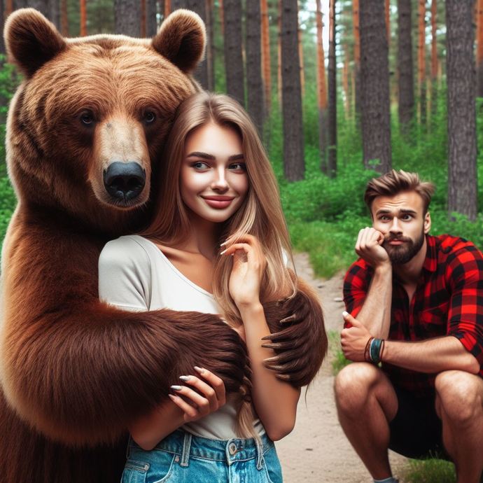 You are in the woods. Who do you choose? VOTE!