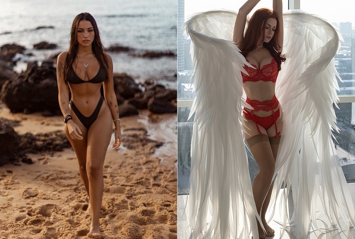 Brazilian girl vs Russian girl, who is prettier 2?