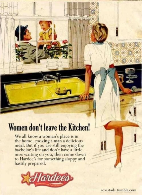 Women, does washing your dishes make you feel oppressed by Patriarchy?
