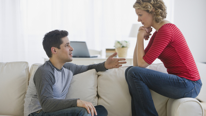 When a guy wants to know how much you debt you have does it mean anything?