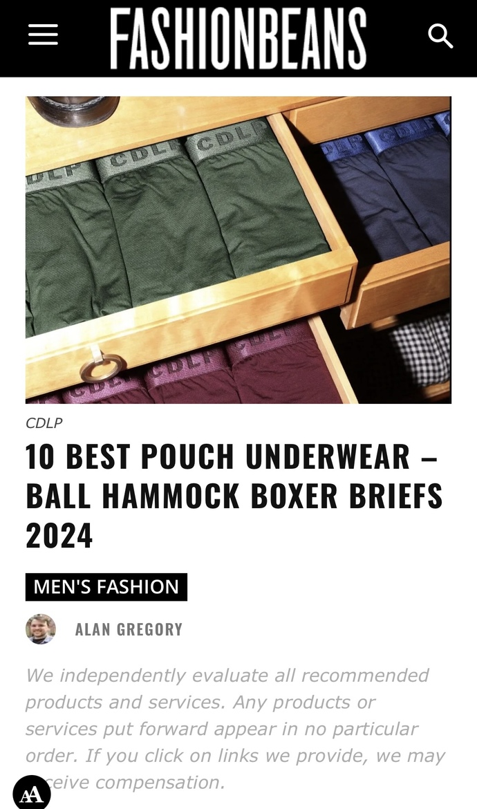 Guys, have you tried underwear with a ball pouch or pocket?