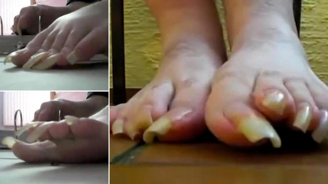 How long do you let your nails grow?