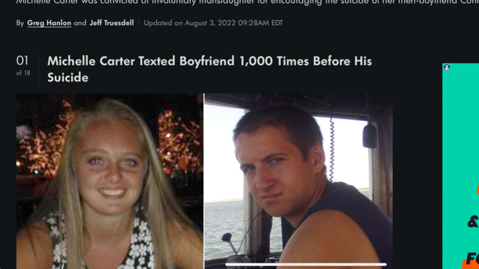 Is telling someone to commit suicide a crime?