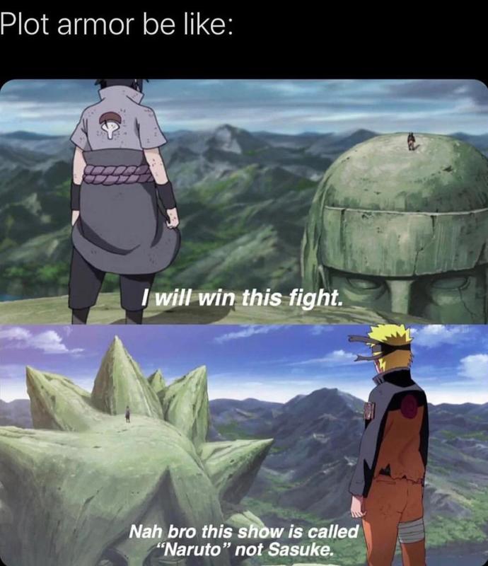 What would you do if someone you were physically fighting had ‘plot armor’?
