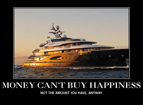 Do you think money can buy happiness, why or why not?