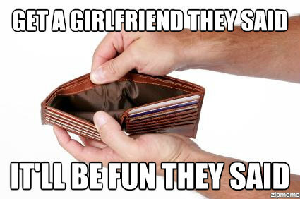 My girlfriend is draining me financially. How will I stop it?