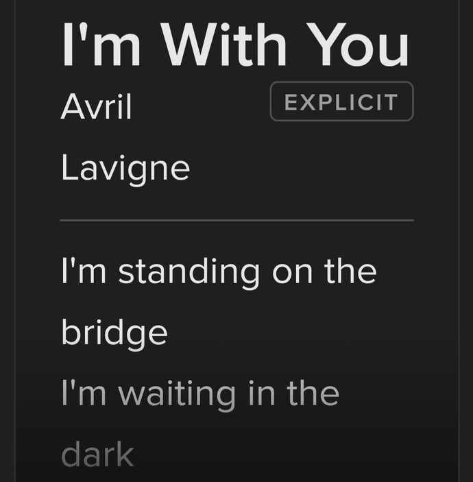 Which song describes your current mood?