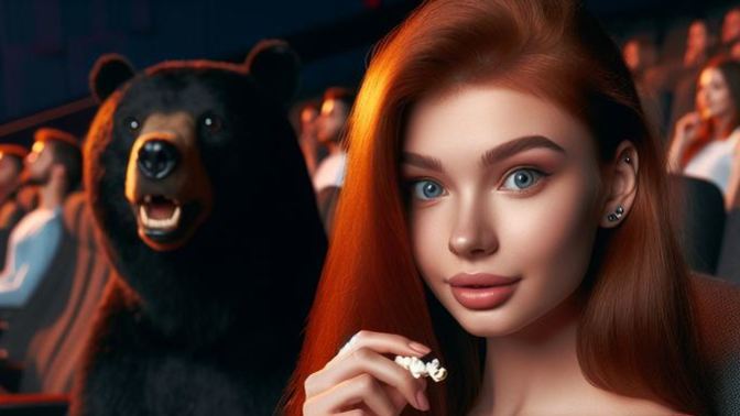 So you were alone in the woods and you met a cool bear. Now what?