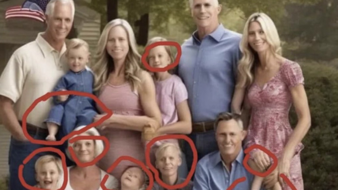 What do you think of this ai image attempting to be passed as real?