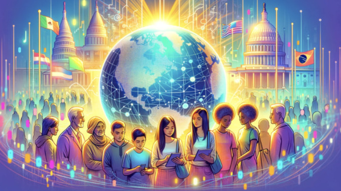 Which of these descriptions do you feel best describes how you view the world politically speaking?