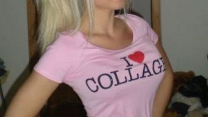 Do blonds ever go to college?