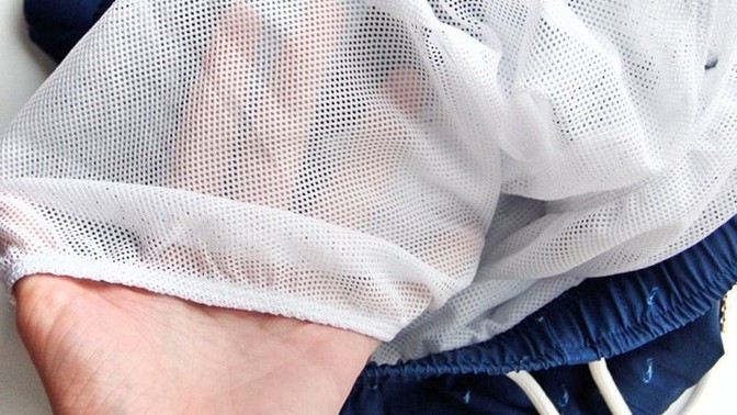 Guys, do you prefer wearing swim trunks with nets or no nets?
