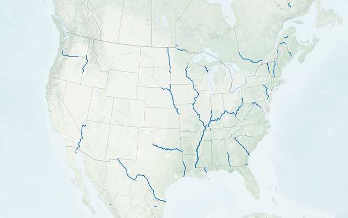 Are American borders really as straight as you see on maps?