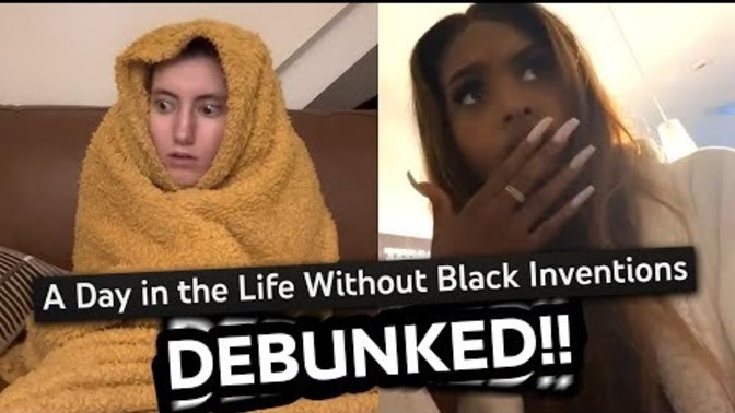 What are your thoughts on this White black nationalist girl who tried to give black people credit for White inventions?
